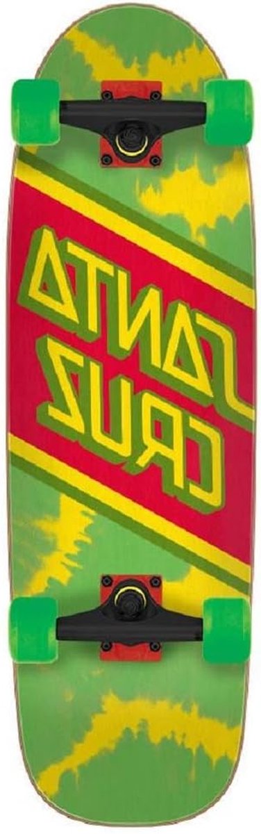street skateboard cruiser board stad verkenning ijslolly vorm 29 inch groen