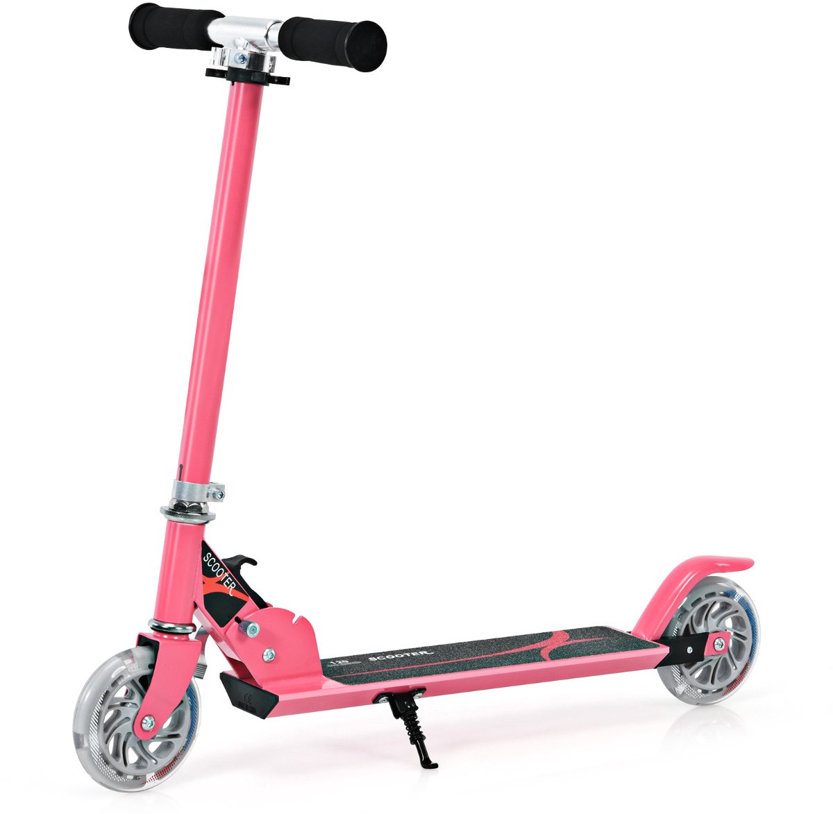 SureDeal® - Kinderstepp - Opvouwbare Step Verstelbaar - 70x10x86,5 cm - Roze Step kopen online