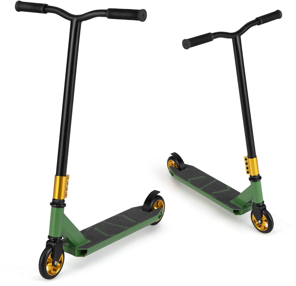 SureDeal® - Kinderstepp - Stuntstep - Graden Besturing Stuntstep - Wielen ABEC Kogellagers - Aluminium Dek Funscooter - 67x47,5x82,5 cm - Groen Step kopen online