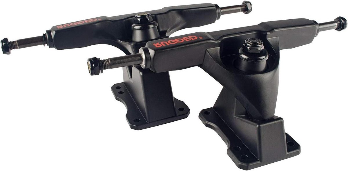 surf skate trucks skateboard assen straat surfen zeer wendbare vooras set van 2 zwart