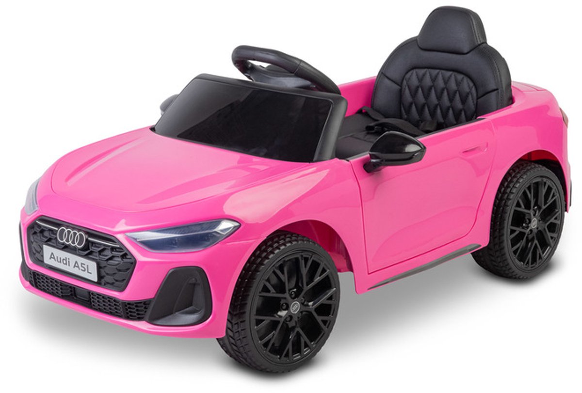 toyz audi a5l elektrische kinderauto 12v roze accuauto