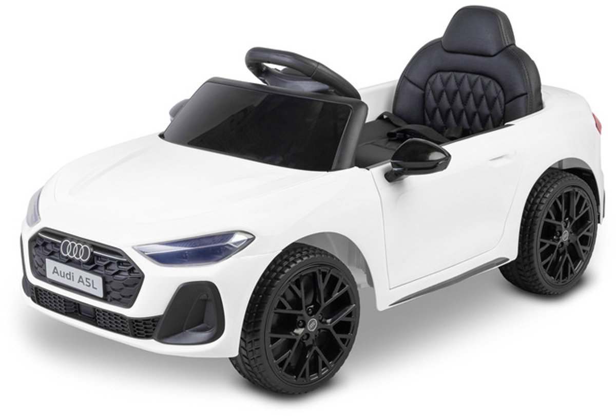 toyz audi a5l elektrische kinderauto 12v wit accuauto