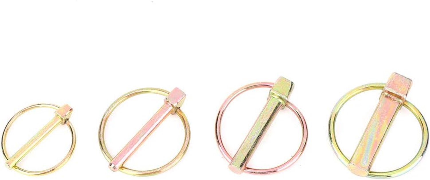 Tractor Locking Pin Fictory Lynch Pin Assortiment Kit, 50 stuks Stalen Ringvormige Veiligheidsspeld voor Boerderij Tractor Trailer Traptractor kopen online