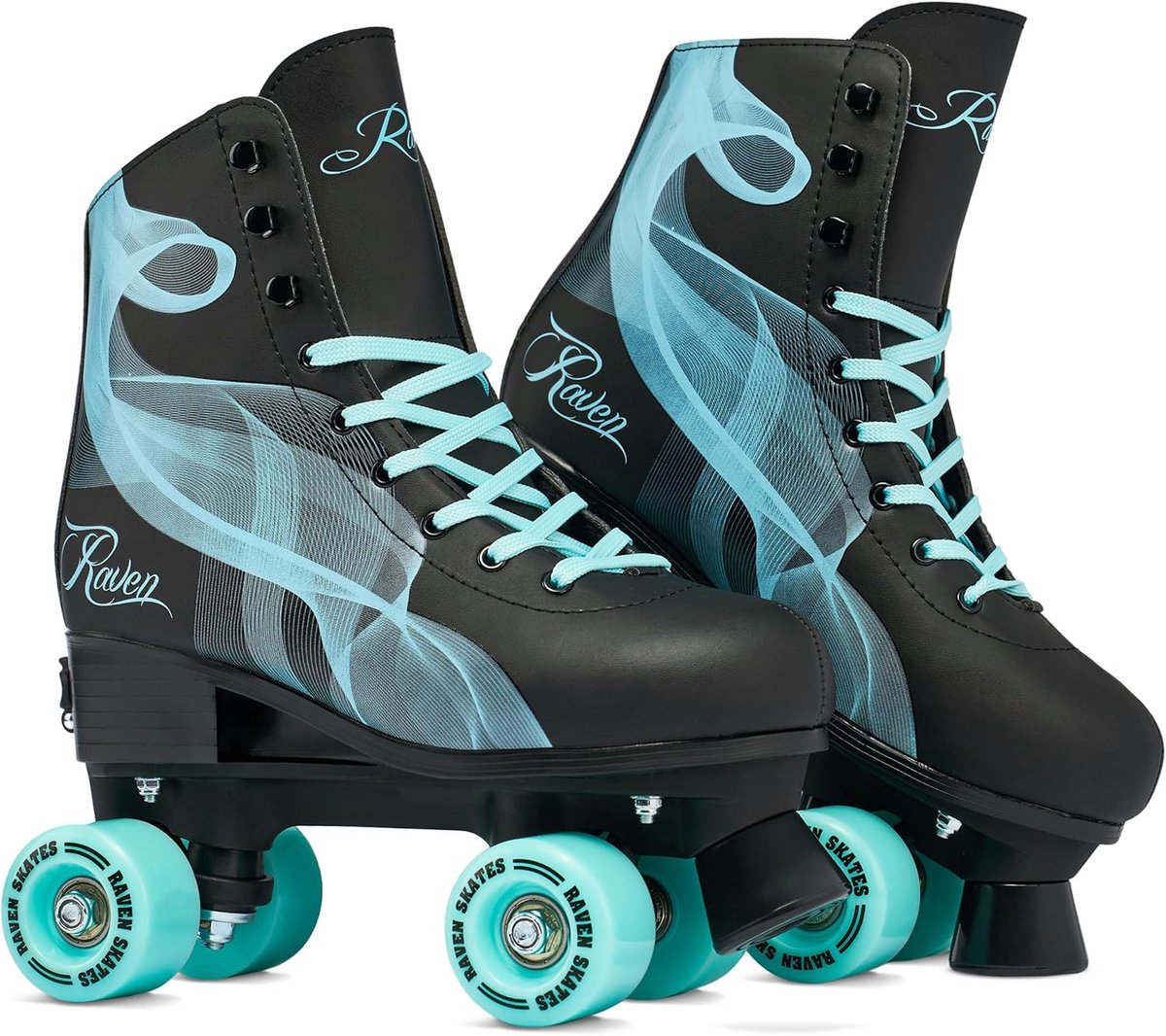 verstelbare rolschaatsen retro schaatsen binnen en buiten verstelbare maat 35 38 zwart mint