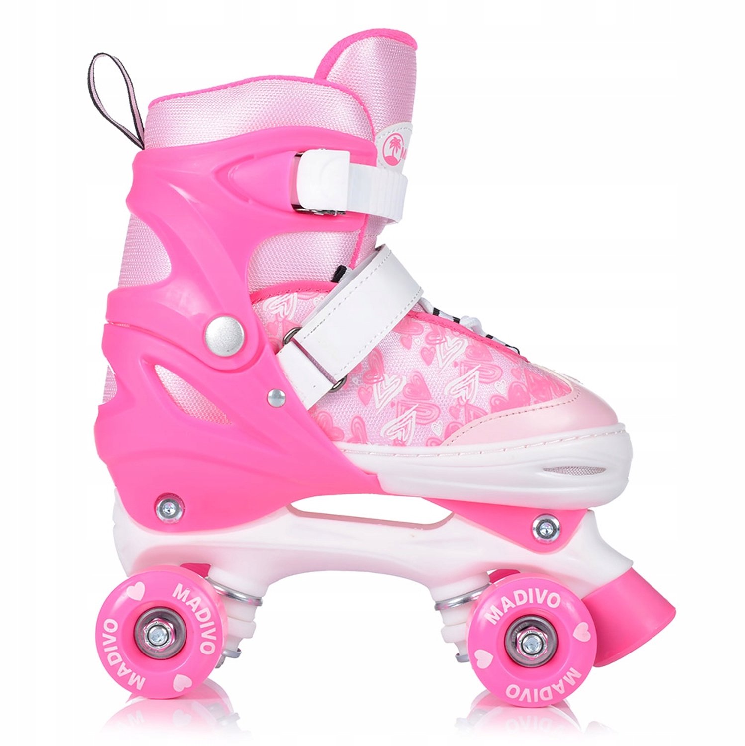 Verstelbare rolschaatsen voor kinderen, maat 34-37, roze Rolschaatsen kopen online