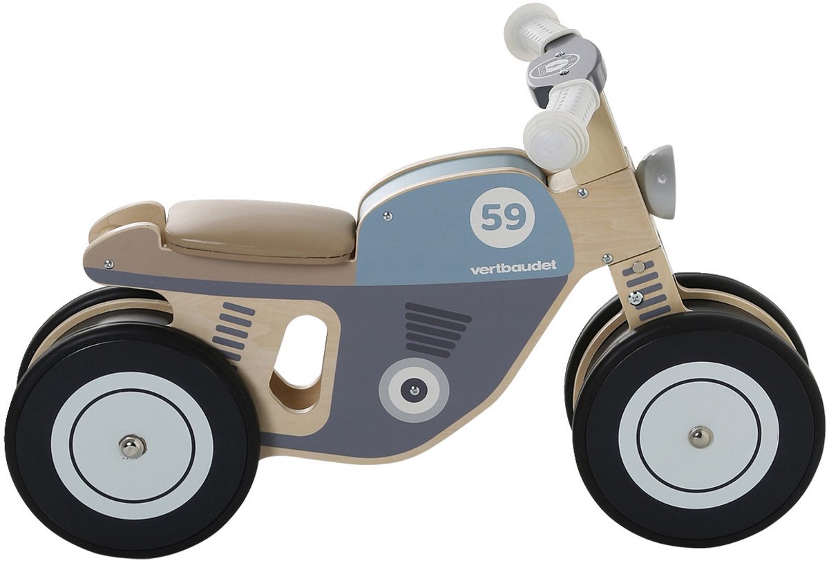 Vertbaudet Motorfietsdrager FSC®-hout Loopmotor kopen online