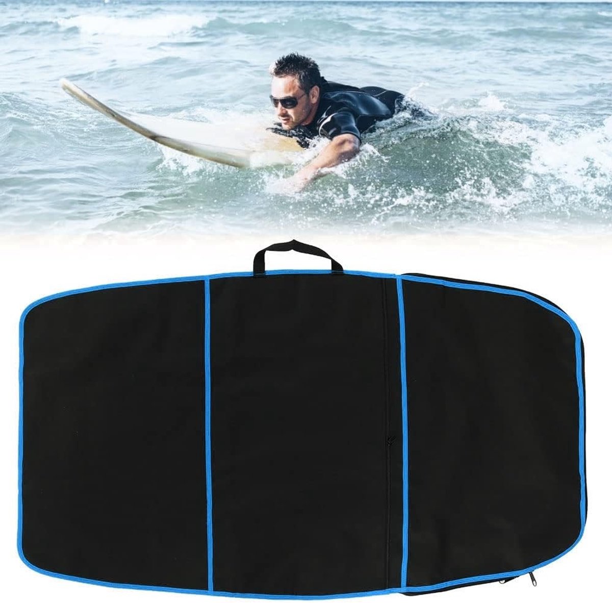 Waterdichte surfboard tas voor longboard en bodyboard - 71,5 cm, ideaal voor bescherming en transport Longboard kopen online